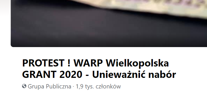WART grant na zwiększenie kapitału