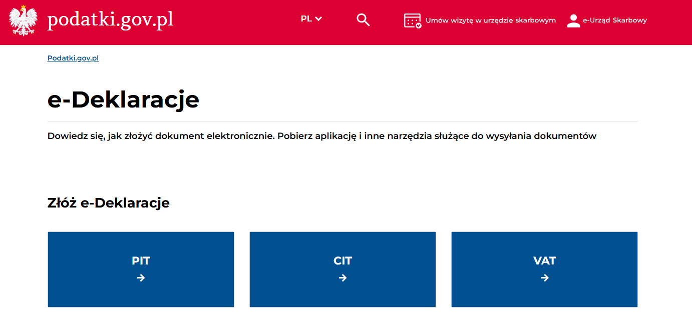 e-deklaracje 2025