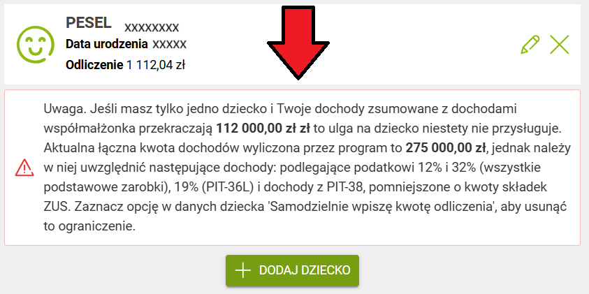 Kontrola zeznania PIT