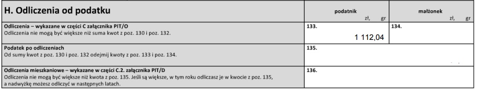 Ulga na dziecko w PIT-37 męża