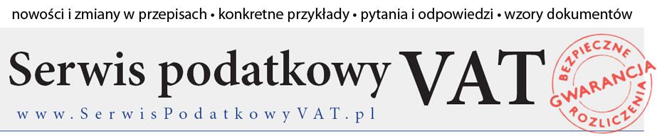 Serwis podatkowy VAT