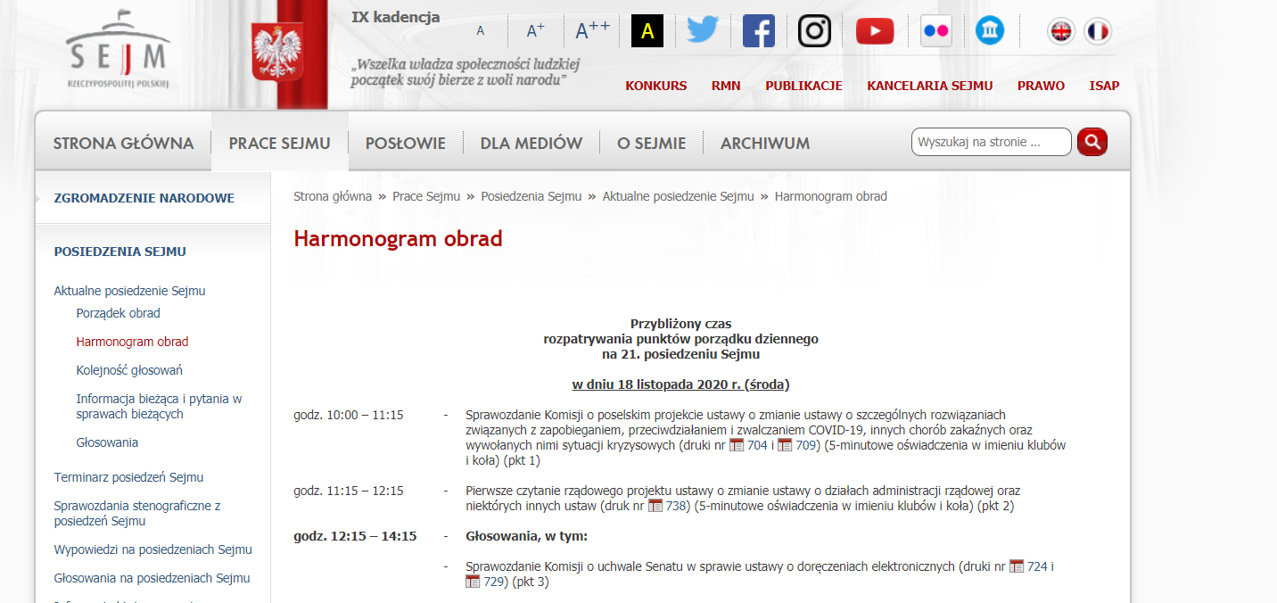 Prace nad Tarczą 6.0 w Sejmie