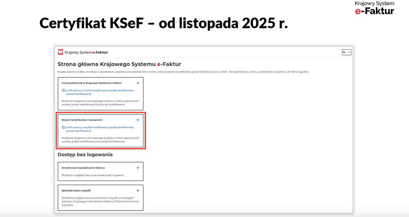 Krajowy System eFaktur