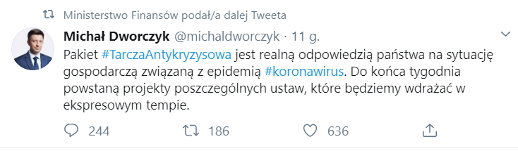 Szef Kancelarii Premiera Michał Dworczyk