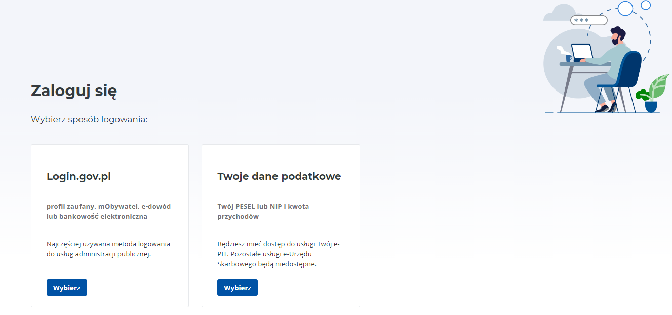 Twój e-PIT logowanie