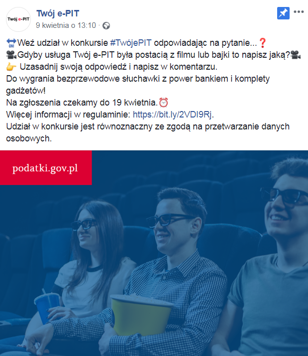 konkurs na bohatera usługi Twój e-PIT