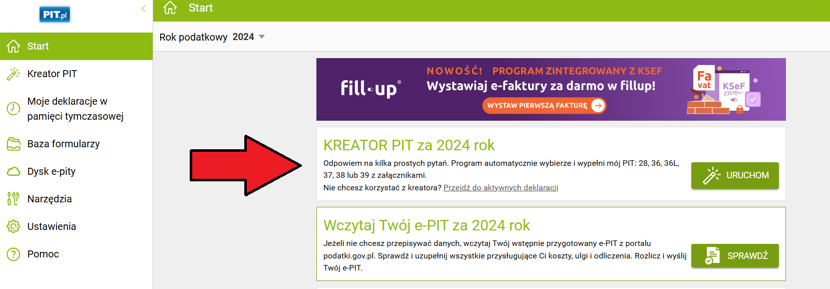 Samotne rozliczenie z dzieckiem - krok 1