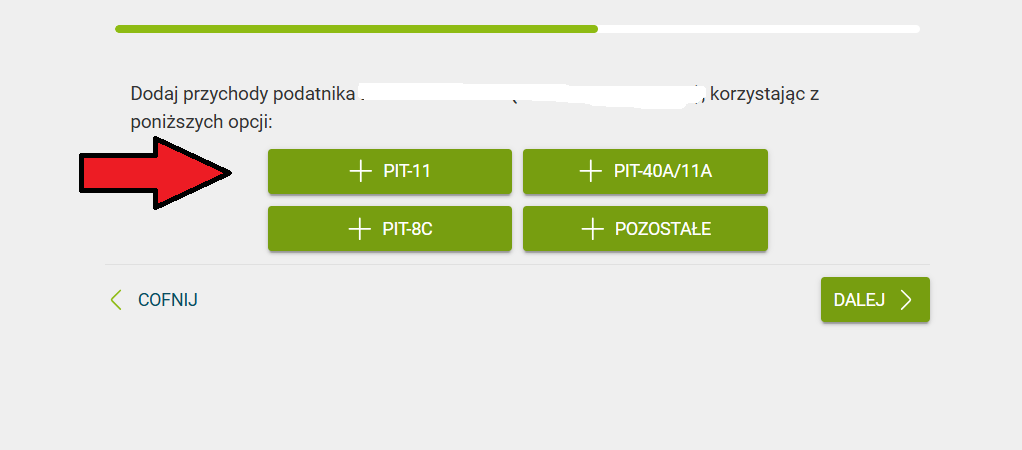 Samotne rozliczenie z dzieckiem - krok 4