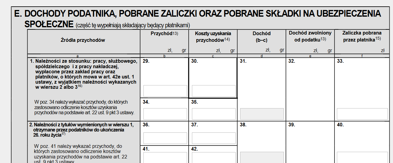 Samotne rozliczenie z dzieckiem - krok 5